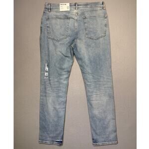 Mode of One Men's Slim-Fit Jeans, Canal blue 36x32 $70
